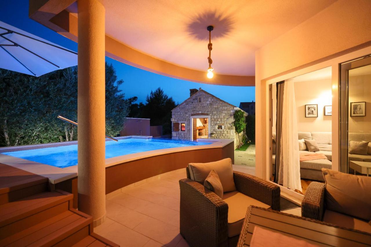 Pool With Traditional Dalmatian Konoba *
